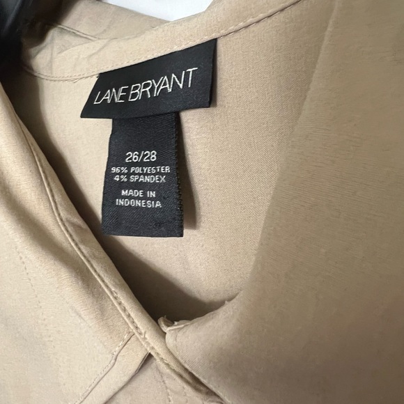 Lane Bryant. Tan Blouse. Size 26/28. - Picture 3 of 5